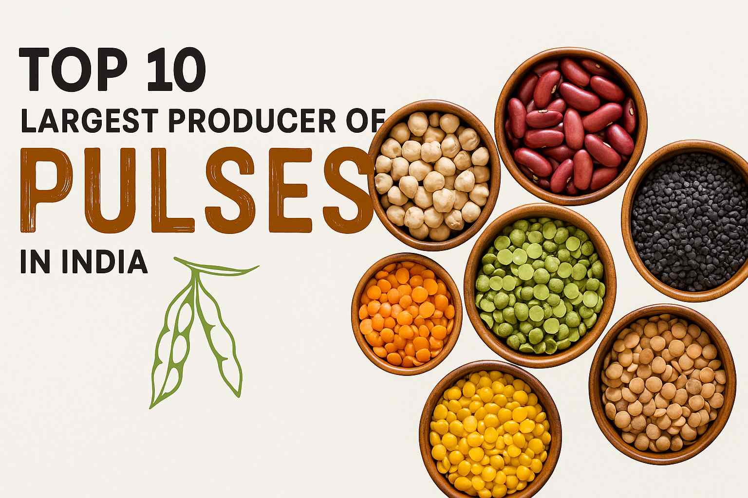 Top 10 Largest Producer of Pulses in India 
